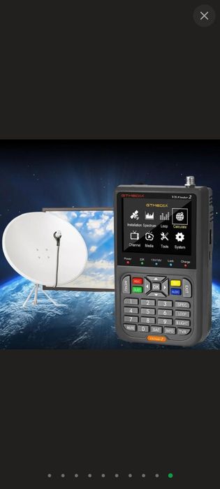 GTMEDIA V8 Finder 2 - Вимірювач сигналу супутникової антени DVB-S/S2/S