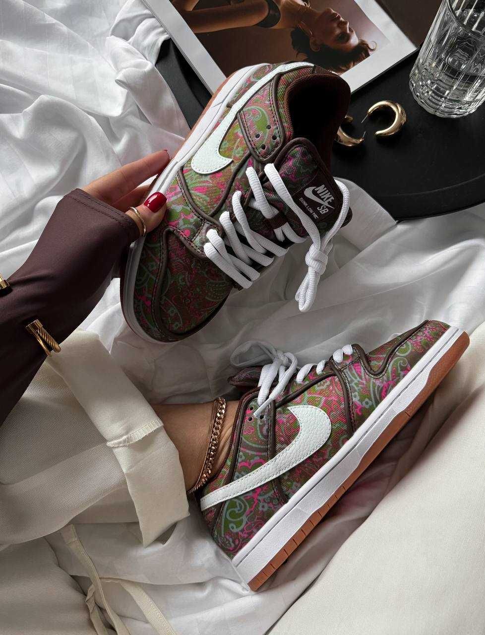 Damski sneakersy SB Dunk Low "Paisley Brown" damski buty