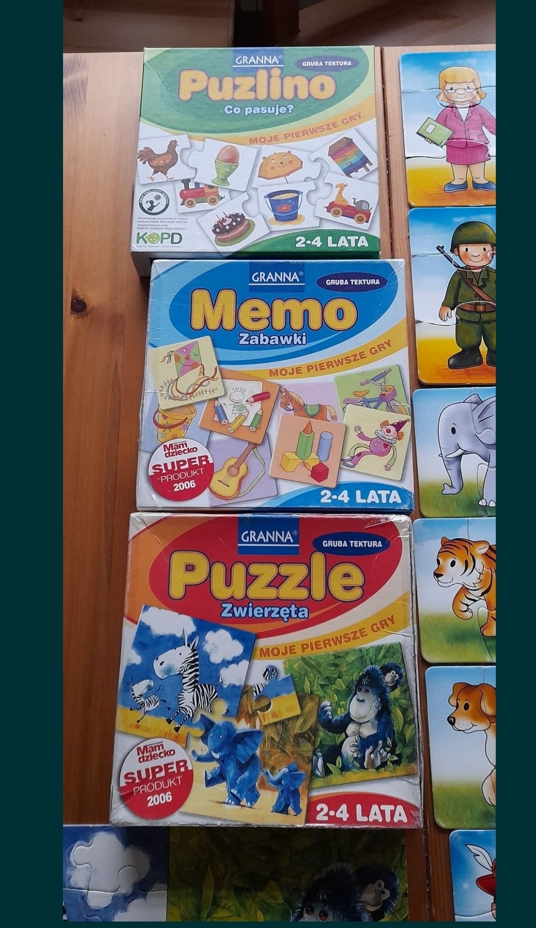 Zestaw puzzli i gier dla malucha