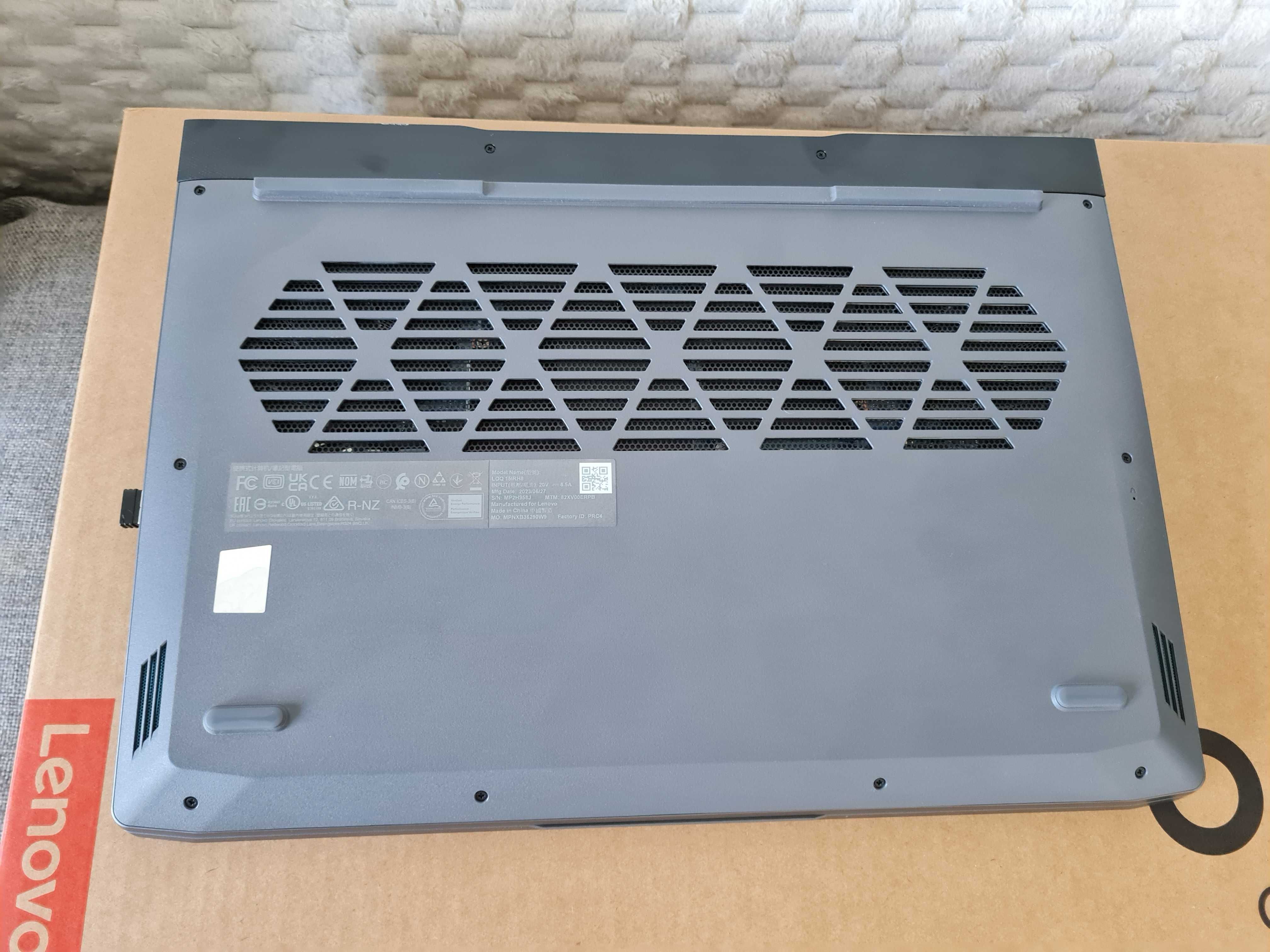 LENOVO LOQ 15 / i5-13420 / GEFORCE RTX 3050 / Gwarancja 2026r