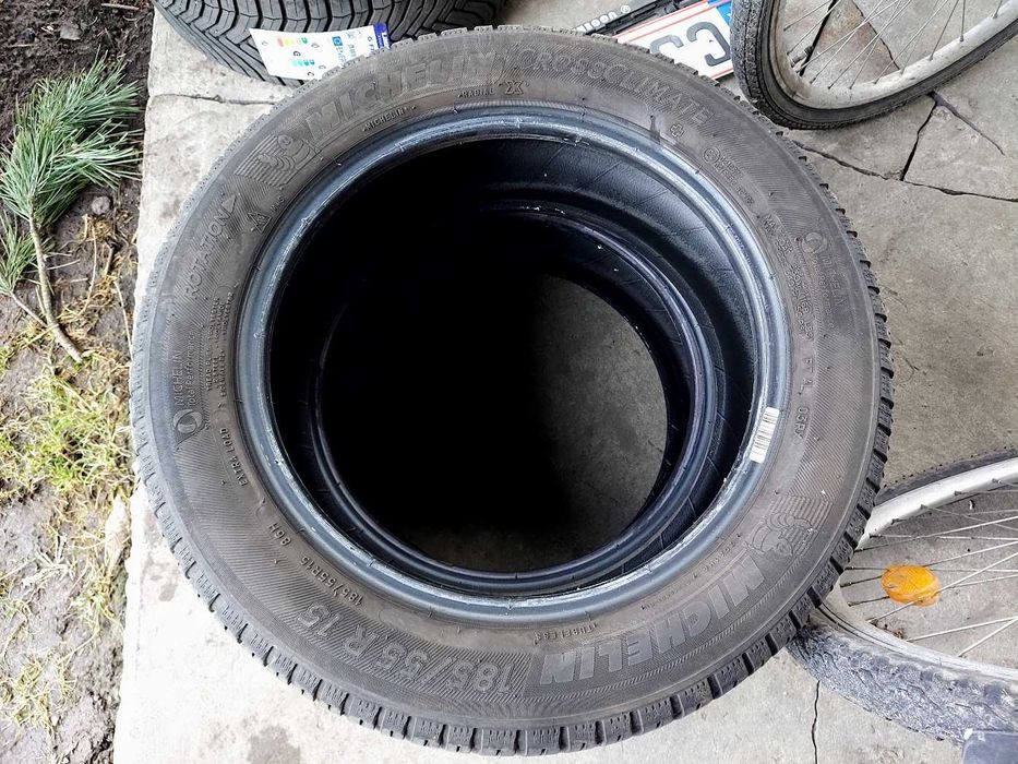 3 x Michelin Cross Climate 185/55R15, 2019 rok, opony 6 mm EXTRA LOAD