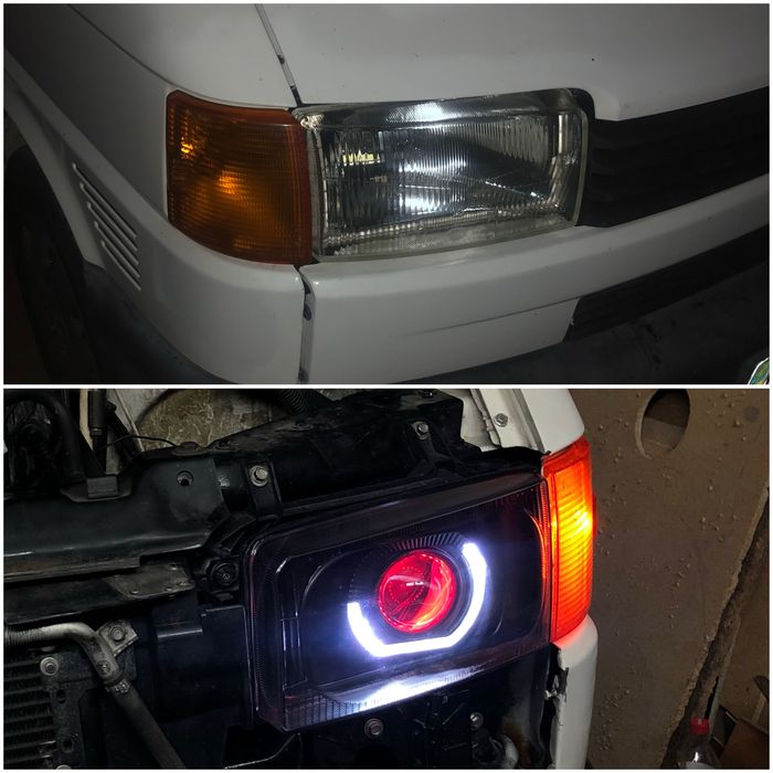 Установка Bi Led автосвітло полірування Поклейка плівки тюнінг фар