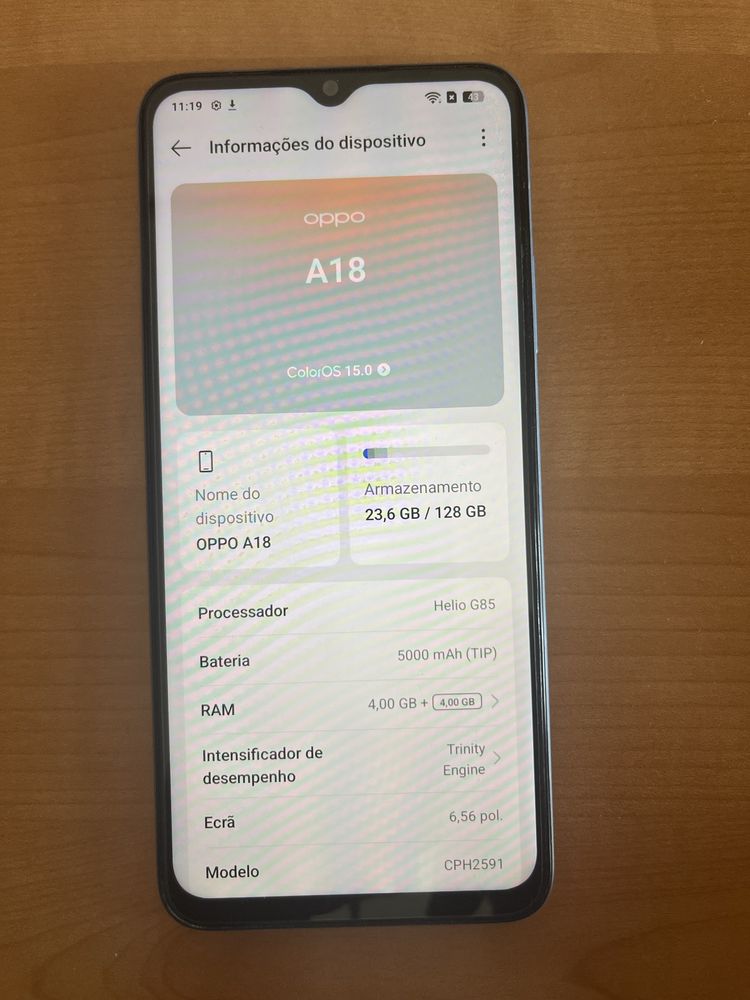Vende-se Smartphone Oppo A18 - Com Garantia
