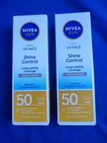 2x Shine Control matujący krem do twarzy SPF 50 Nivea