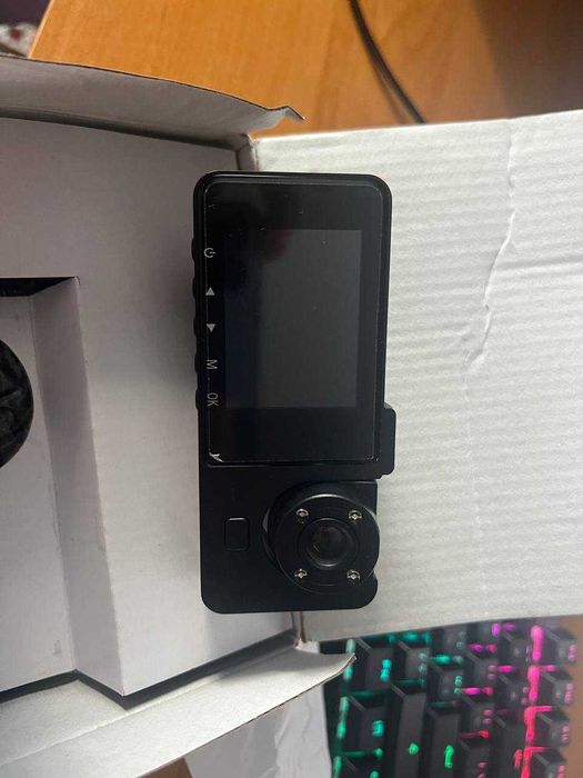 Автореєстратор Dual lens vehicle black BOX DVR