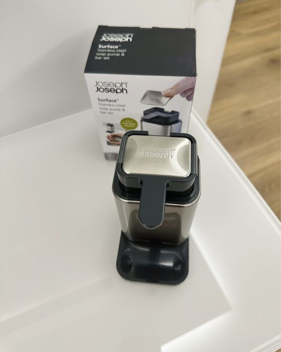 Dispensador e Sabonete de Aço Inoxidável Surface Joseph Joseph