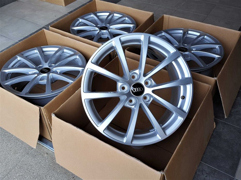 Alufelgi 17 5x112 Audi A4 A5 A6 A7 A8 Q3 Q5 4K0 jak Nowe ! 470#