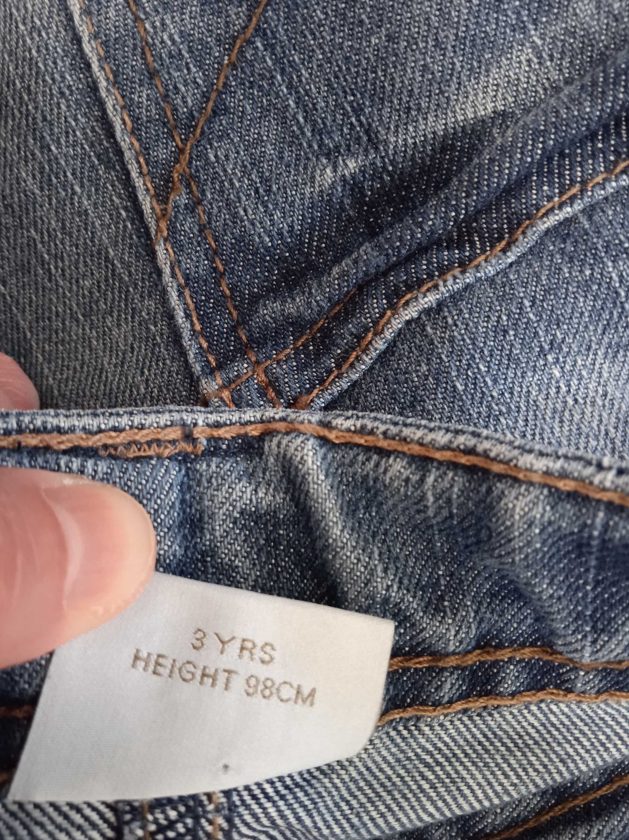 Next spódnica dziecięca jeans r. 98