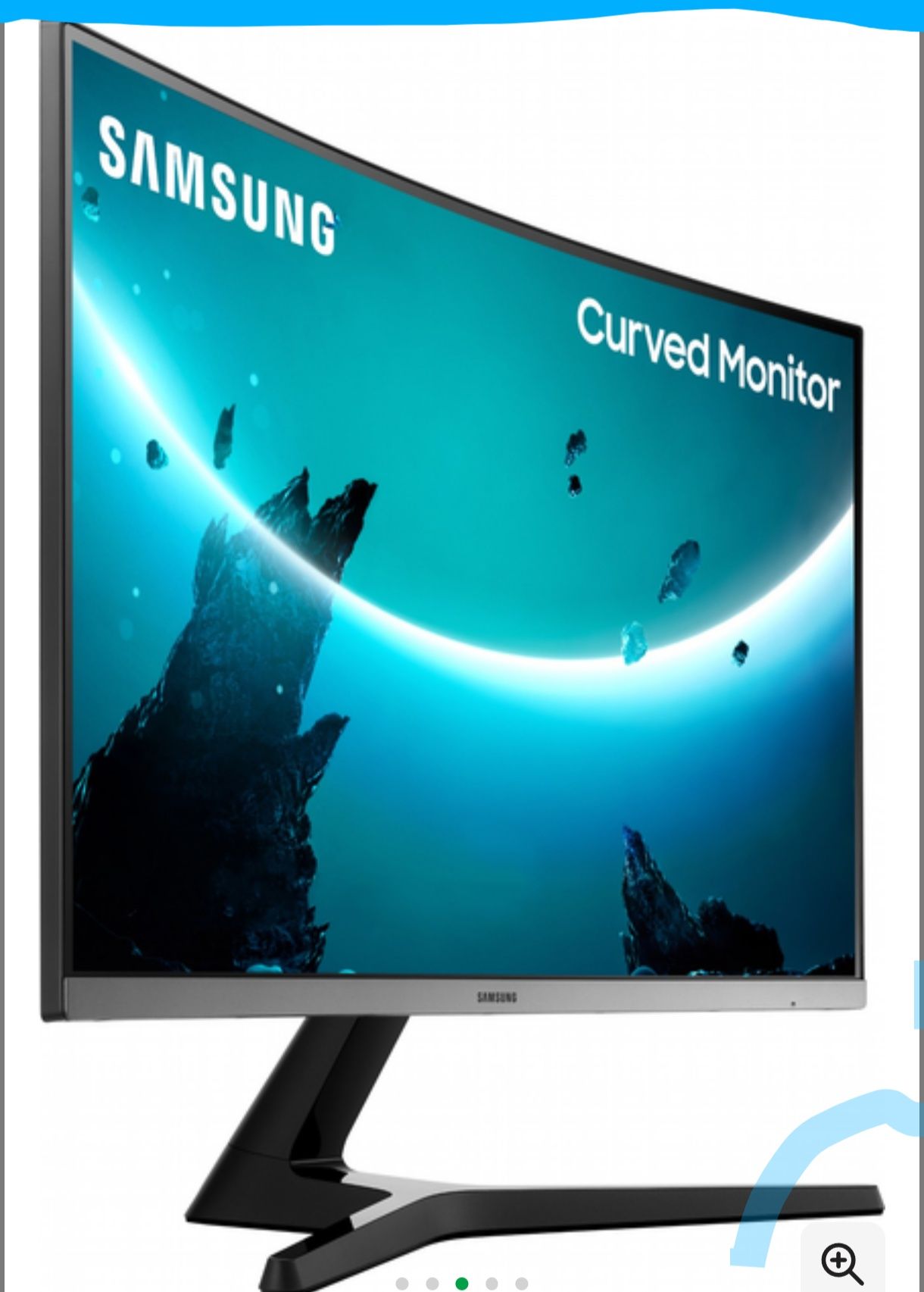 Монитор геймерский Samsung C27R500FHI в идеальном состоянии