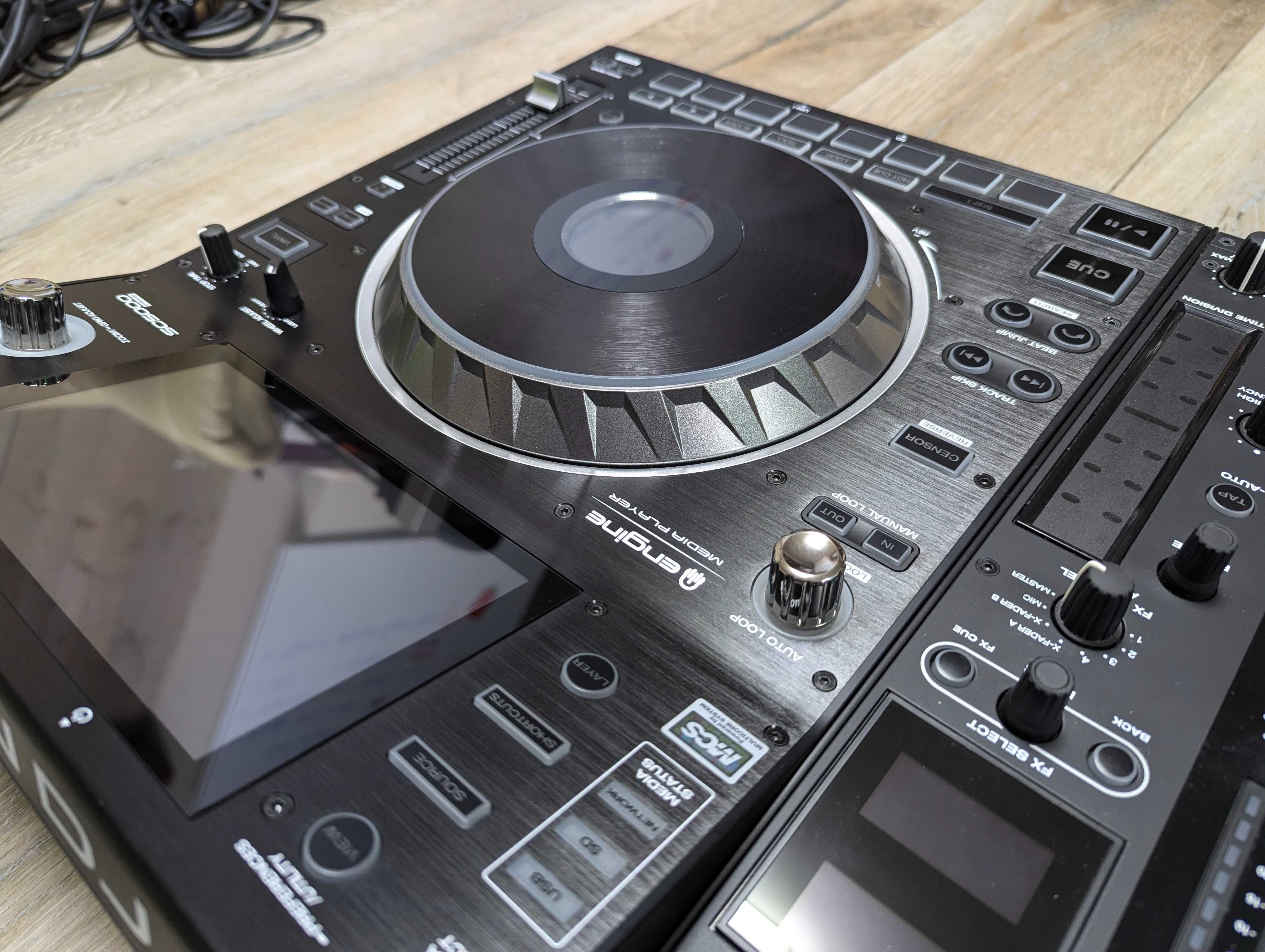 Konsola DJ 2x Denon SC5000 + X1800 mikser nie pioneer cdj GWARANCJA