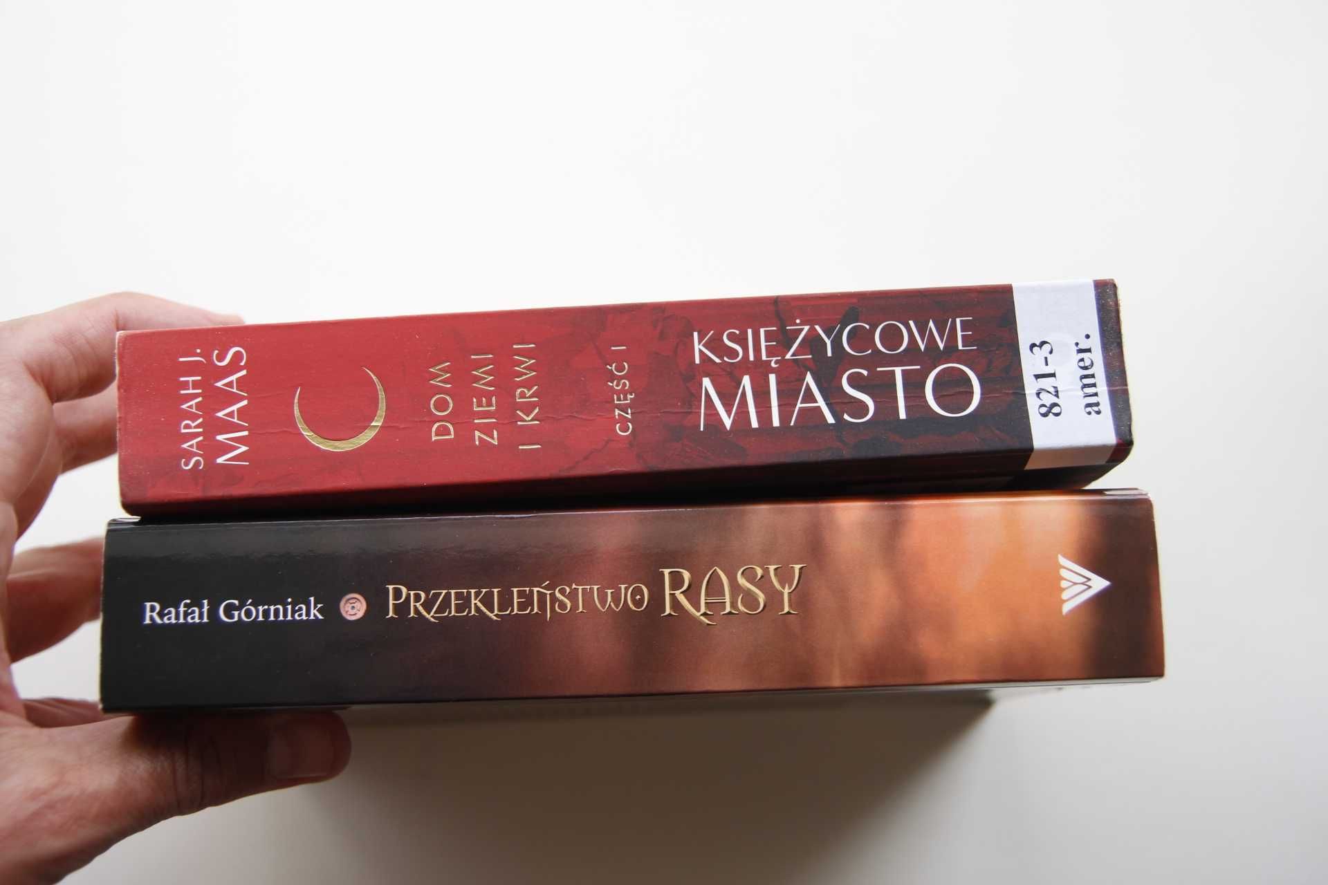 Księżycowe Miasto Dom ziemi i krwi Tom 1 Sarah Maas uszkodzona gratis