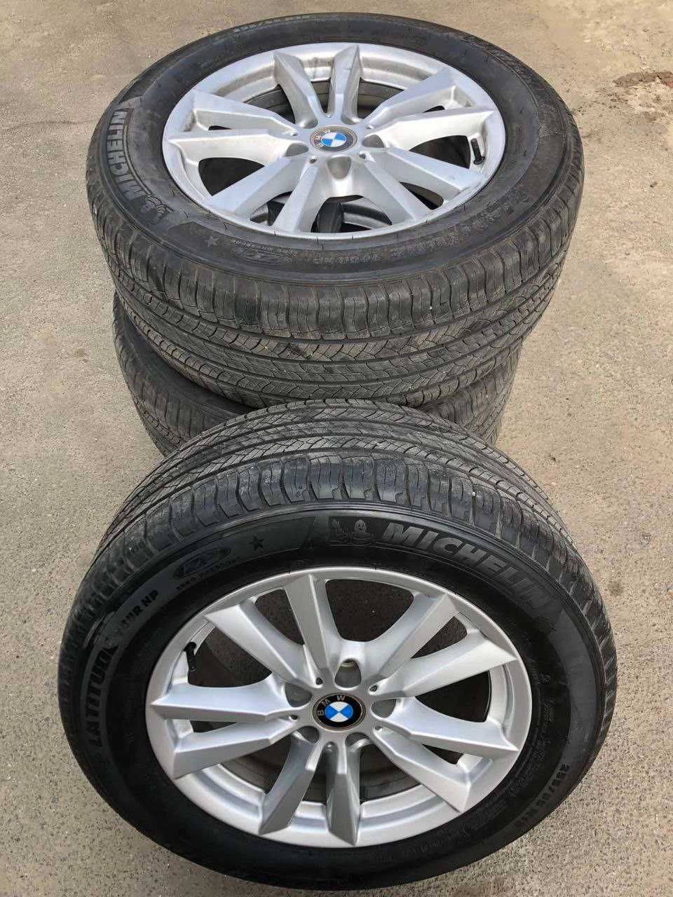 Колеса в сборе. Оригинал BMW R18 стиль 307, резина Michelin 255/55R18