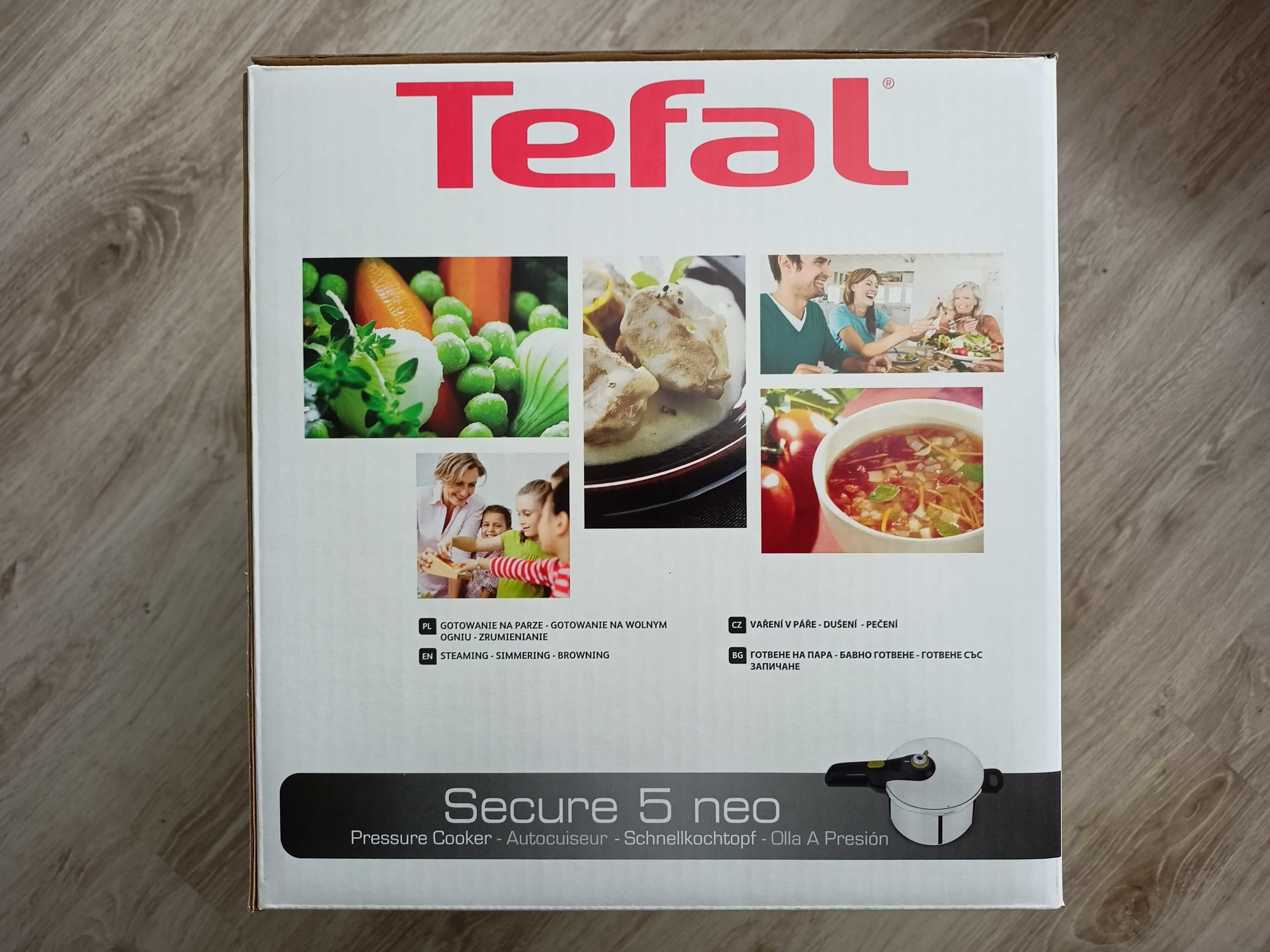 NOWY Szybkowar Tefal 8l Secure5 Neo