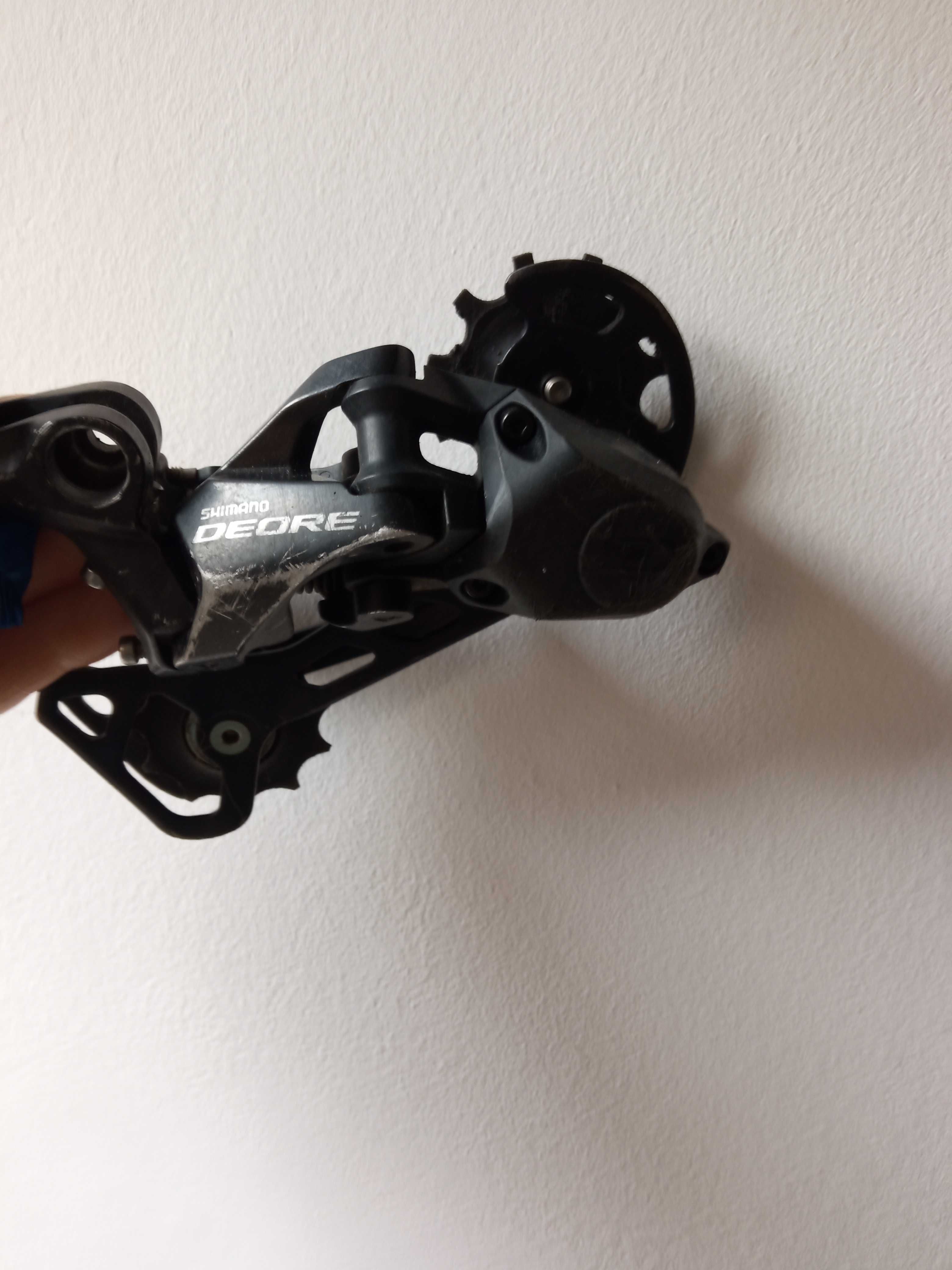 Napęd grupa Shimano MTB M6000 2x10s, korba 28-38, kaseta 11-42