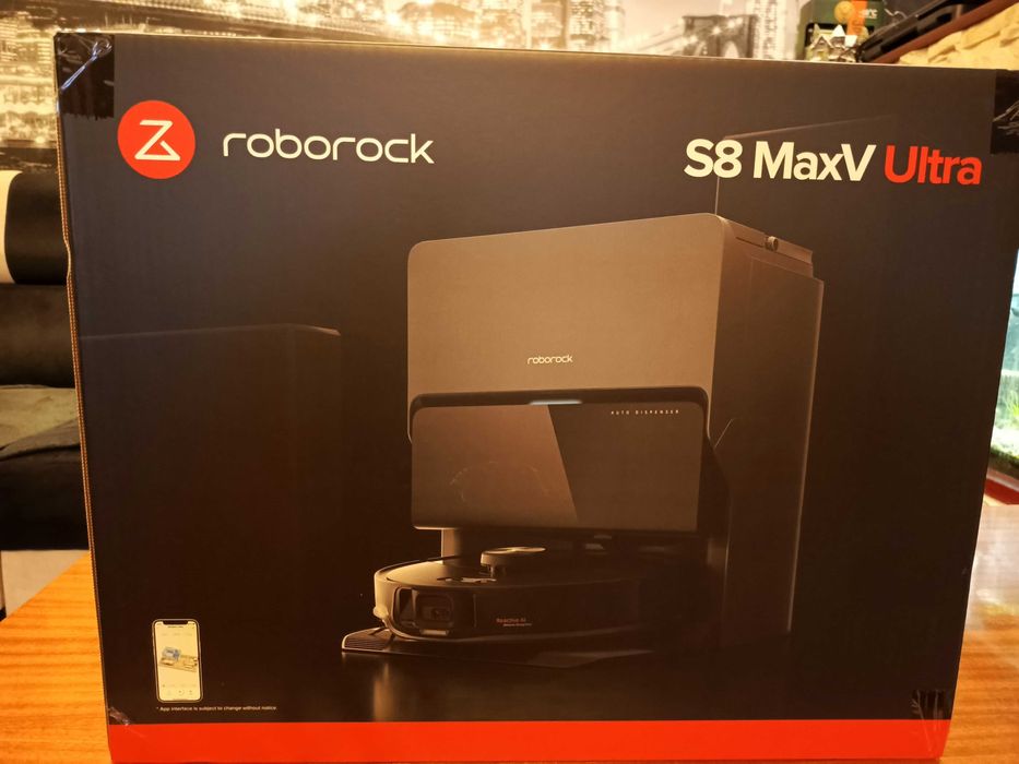 Robot sprzątający ROBOROCK S8 MaxV Ultra Czarny