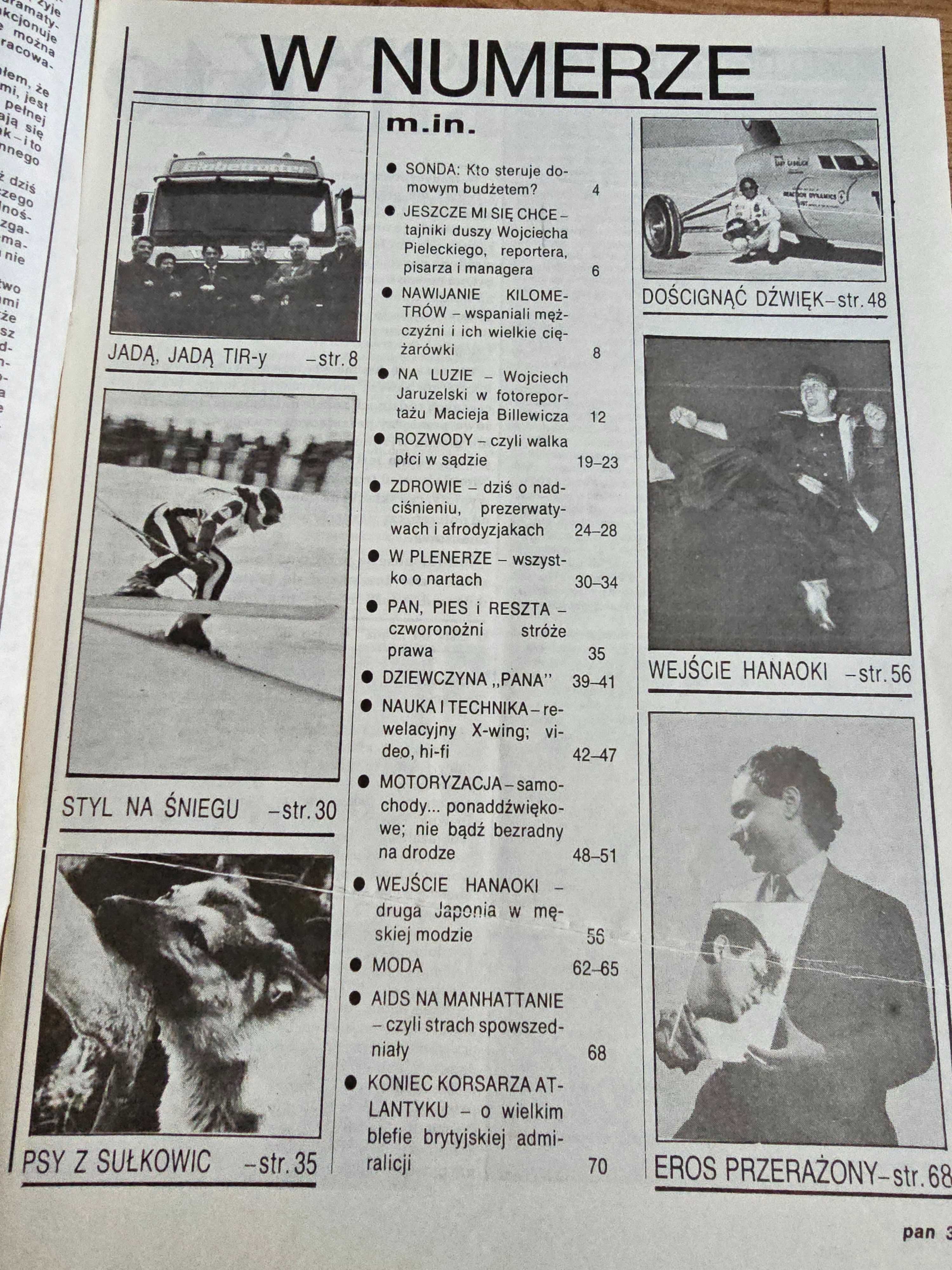 UNIKAT! Magazyn Poradniczo-Hobbistyczny PAN 1/1988 - polski Playboy