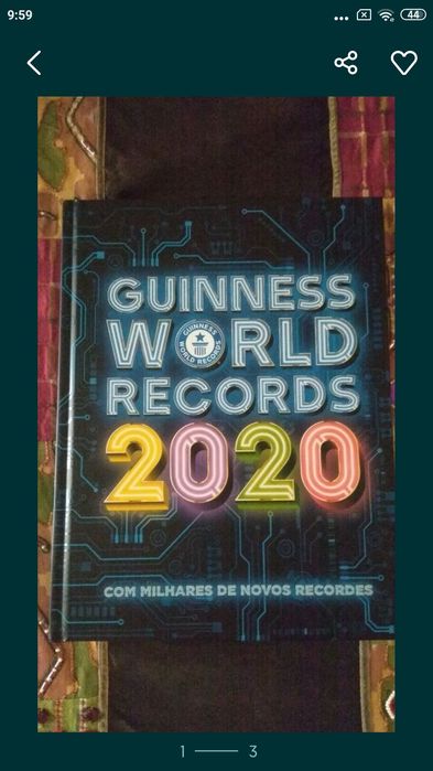 Livro de recordes 2020