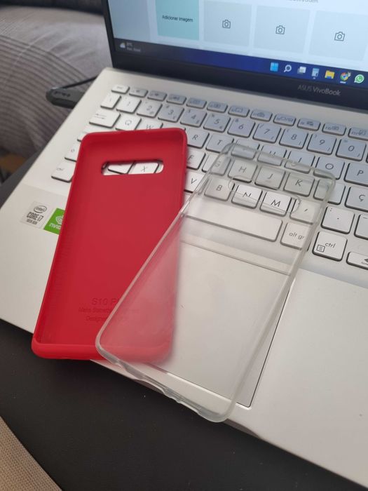 Par de capas Samsung S10+ (plus)