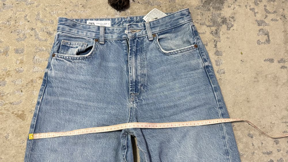 Джинси zara , розмір eur 36 , mex 26 , трикутник zara