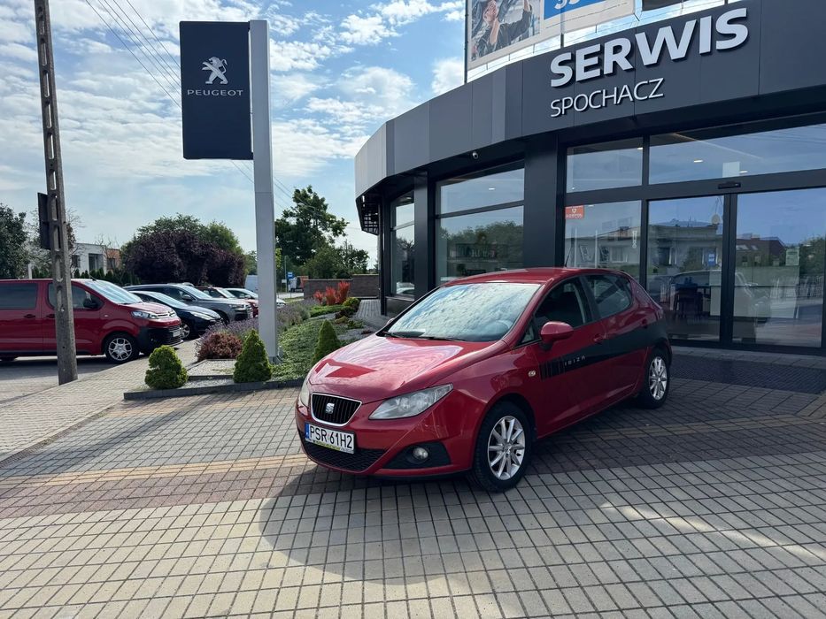 Seat Ibiza Zadbany Seat Ibiza 1.6 TDi 90 KM 2011r. Salon Autoryzowany