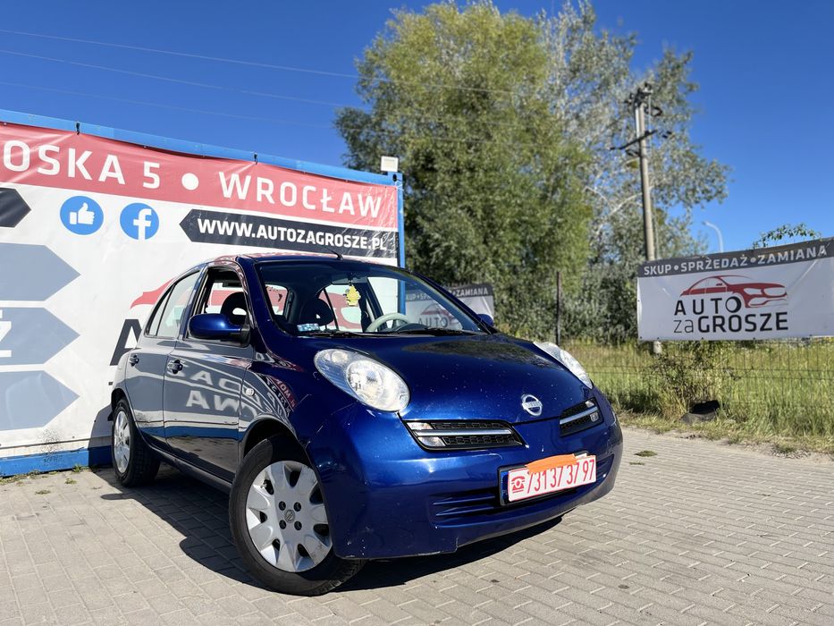 Nissan Micra 1.5 diesel//2004//Elektryka//Długie opłaty//Zamiana