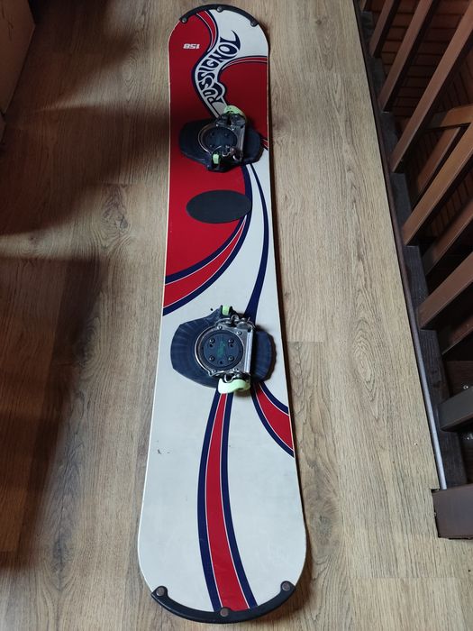 Сноуборд та черевики