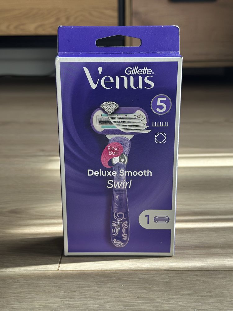 Venus Gillette Deluxe Smooth Swirl maszynka + 1 ostrze