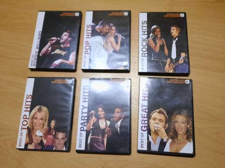 Colecção completa da Super Hits DVD Karaoke