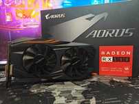 Видеокарта Aorus RX 580 8g Gigabyte