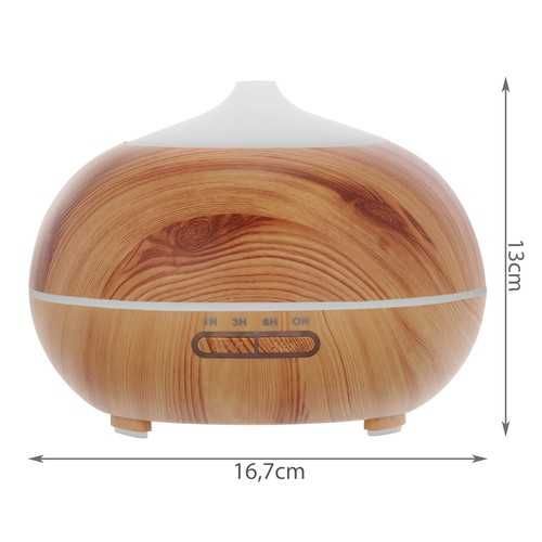 Jonizator, nawilżacz parowy 4w1 Dyfuzor zapachowy Nawilżacz Lampka LED