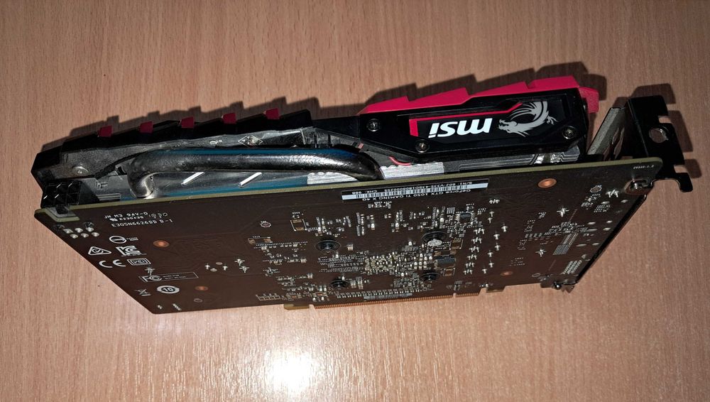 Відеокарта MSI 1050TI GAMING X 4GB 128 bit
