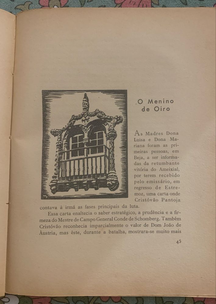 Alice d'Oliveira, Vida amorosa de Sóror Mariana