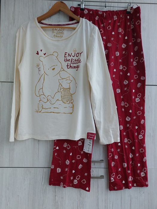 Брендова бавовняна піжама M&S 12(40)