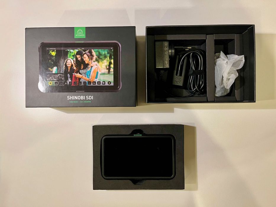Atomos Shinobi SDI – stan idealny, komplet, , FV 23%