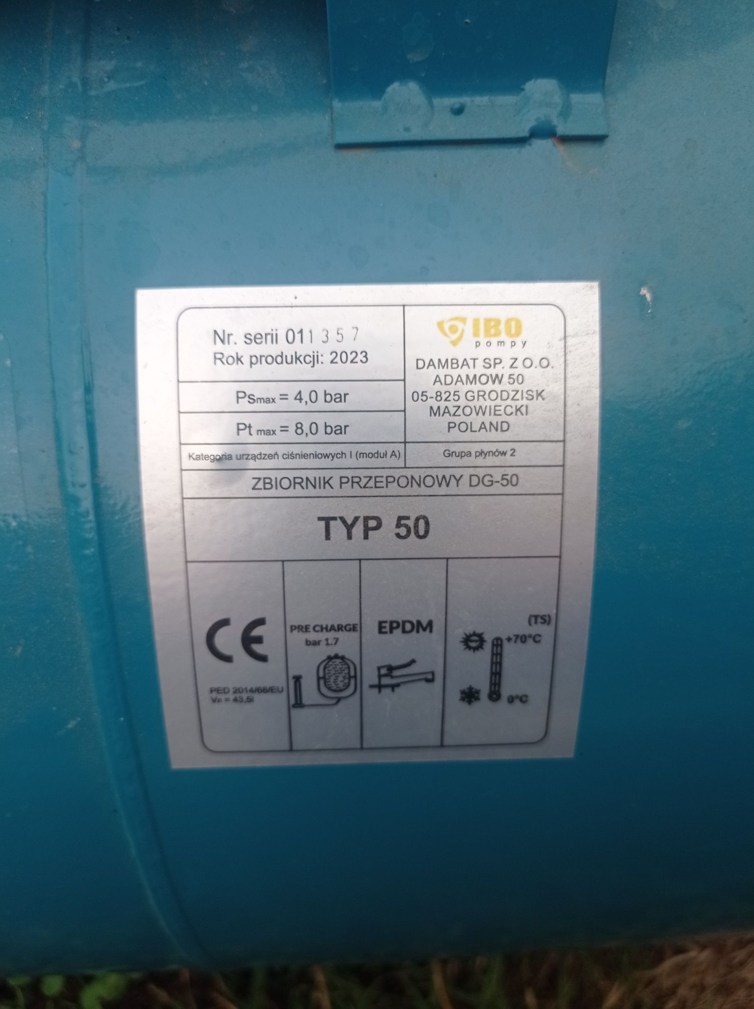 Hydrofor IBO AJ 50/60