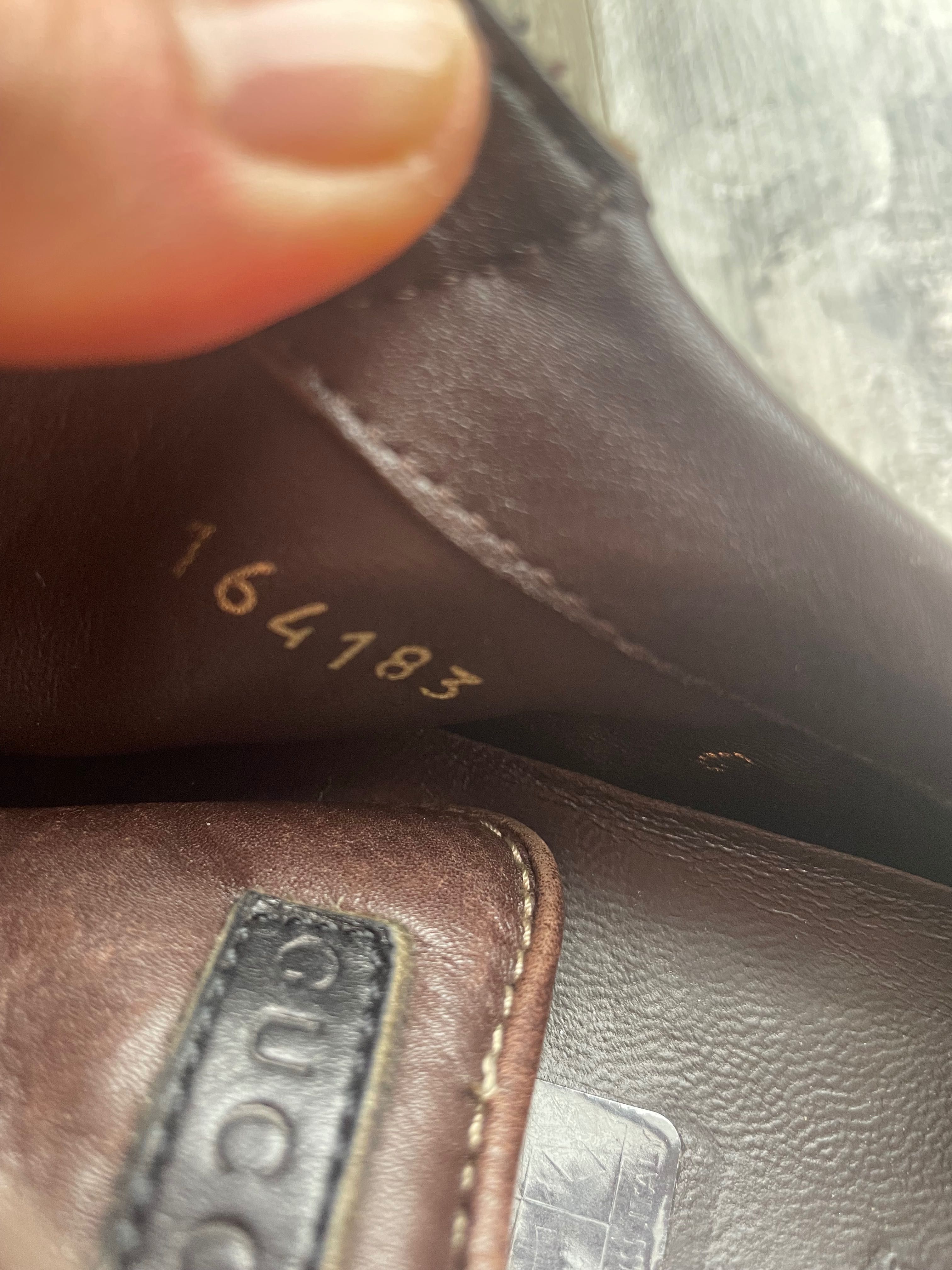 Sapatilhas usadas da Gucci