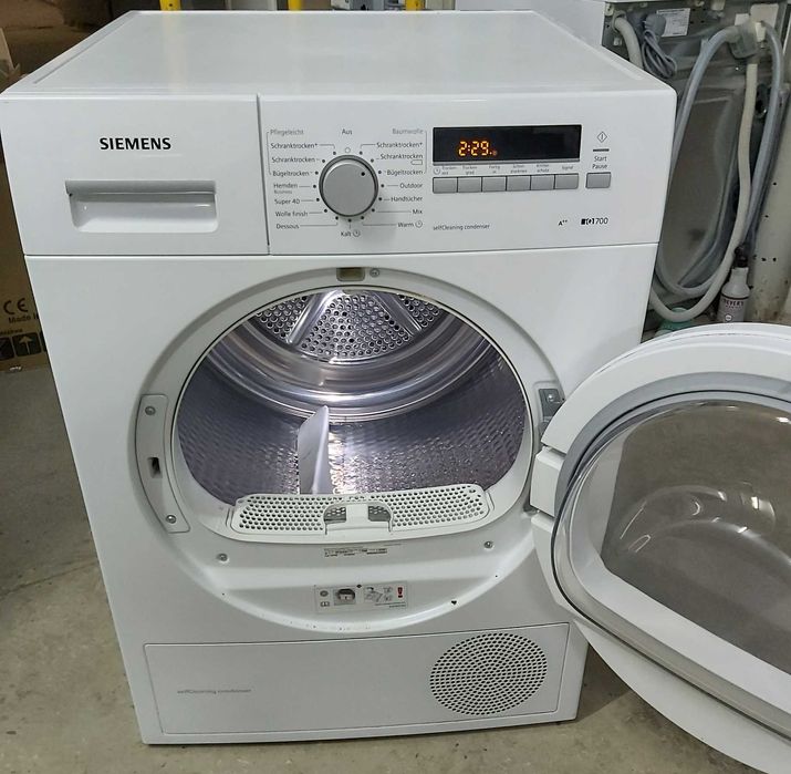 Сушильная машина б/у Сименс Siemens iQ700 WT46W261 8кг А++ Германия