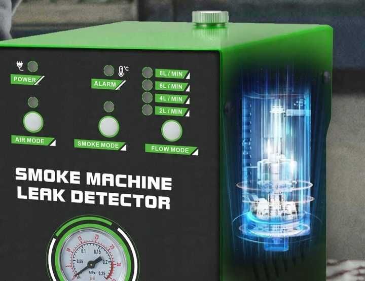 SOLARY SD602 Generator dymu Tester szczelności Zadymiarka ZESTAW