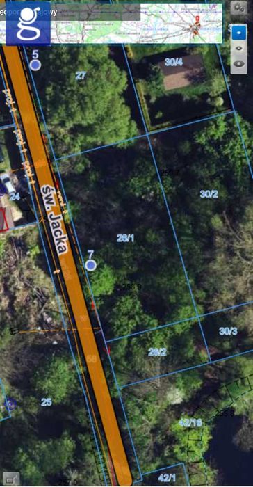 Działka w dzielnicy Podjasnogórskiej