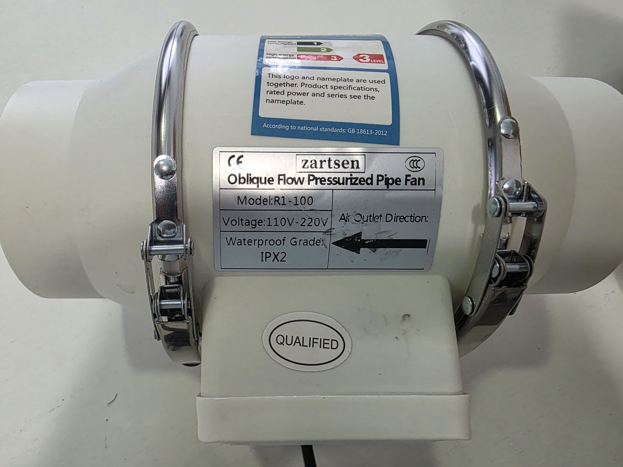 Extrator Zartsen R1-100 - 50W - 110V-220V