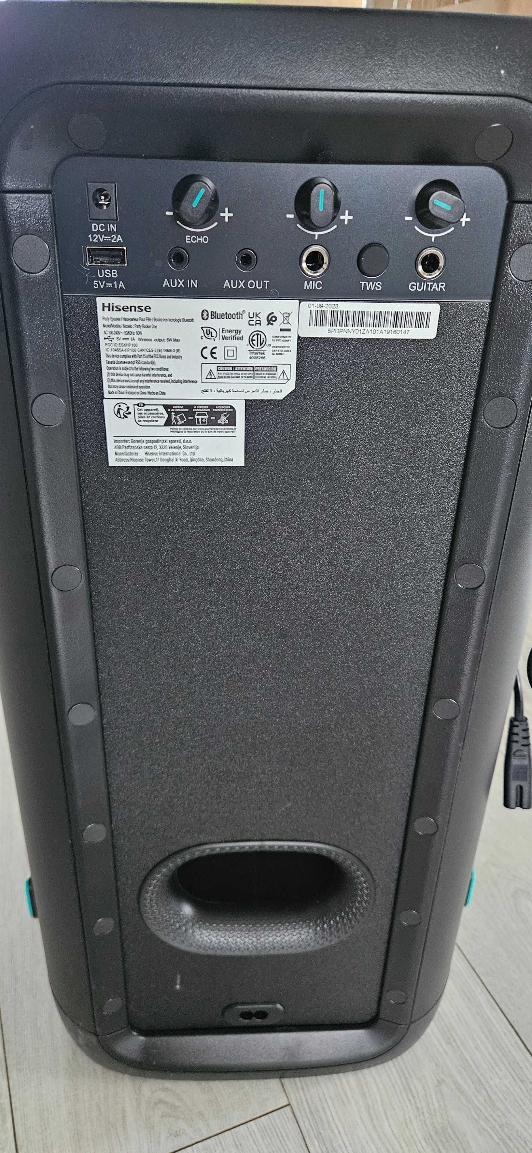Głośnik Power audio HISENSE Party Rocker One