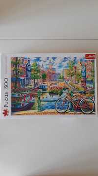 Puzzle Trefl 1500 elementów Amsterdam