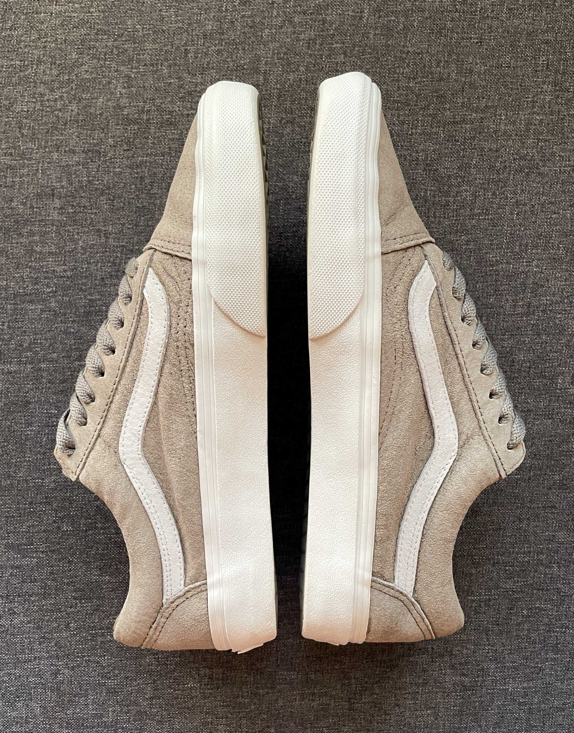 Vans Old Skool Suede Grey кеди сірі замшеві
