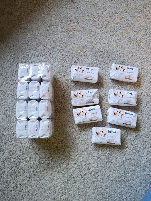 Mydła mydło luksja creamy kremowe b5 mleczko bawełniane