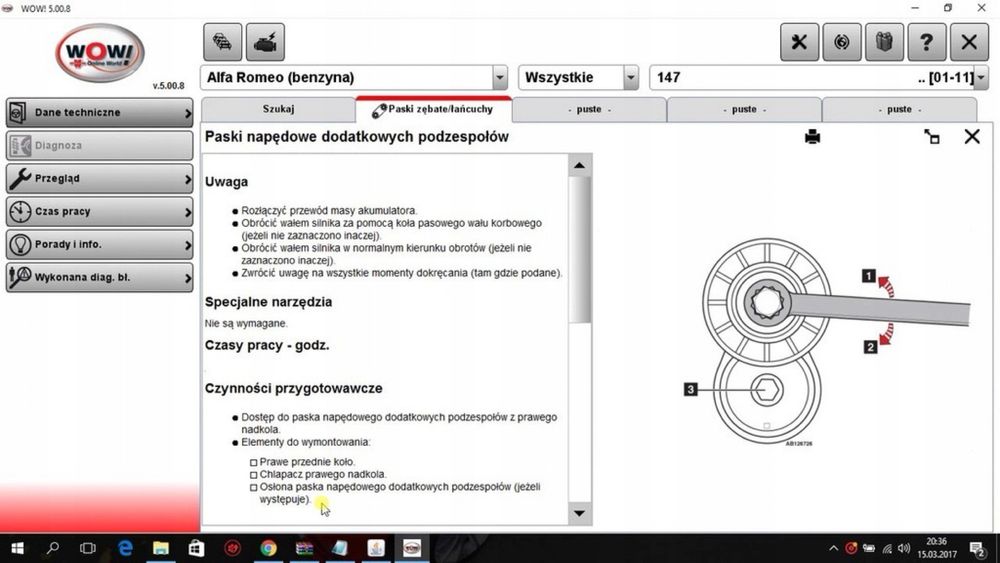 WOW Wurth 5.00.12 rozszerzenie o BMW i Mercedesa Najnowsza Wersja