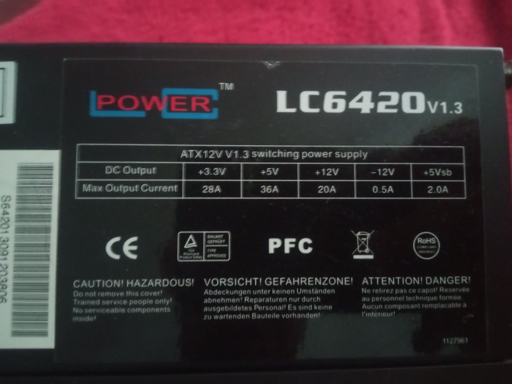 Блок питание POWER LC6420v1.3
