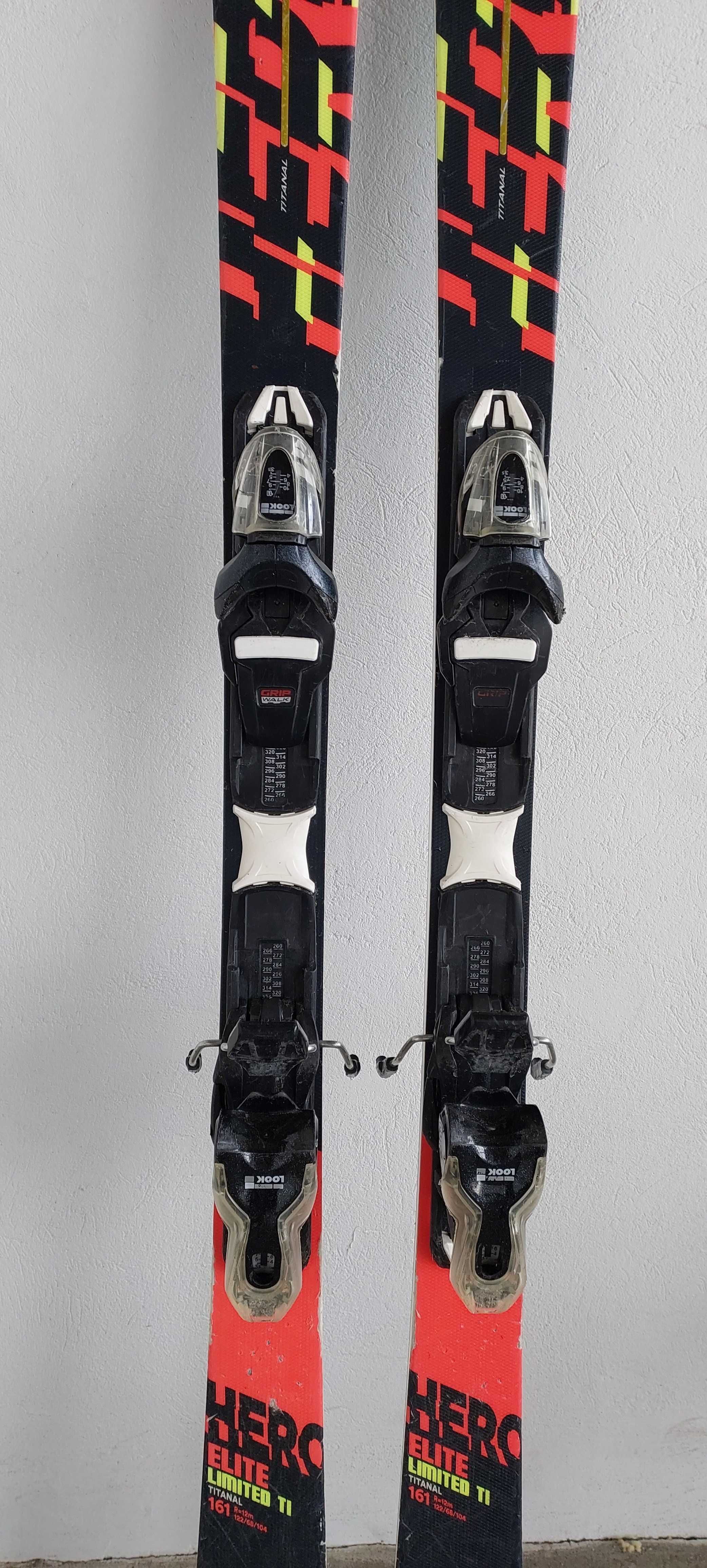 Narty ROSSIGNOL HERO limited Ti 161 CM