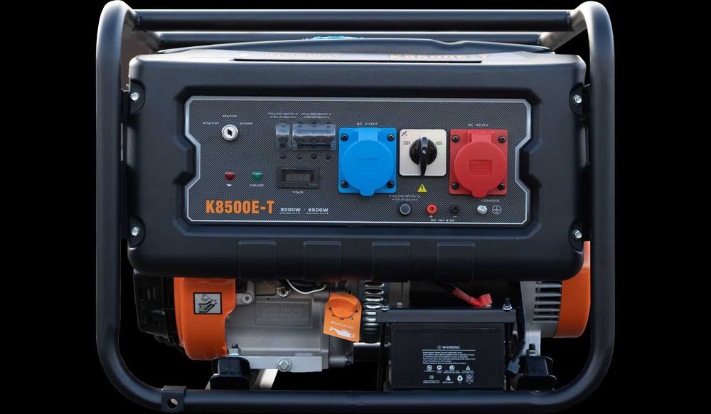 Nowy AGREGAT Kingway K8500ET 8,5KW AVR TRZYFAZOWY Siła 105kg 36m GWAR