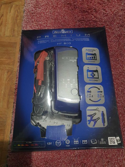 Carregador de Bateria HF800 - Norauto Premium