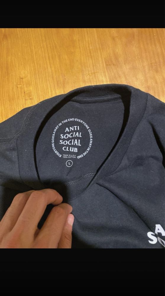 T-shirt Anti Social Social Club